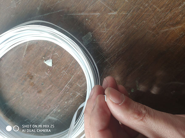 鼻梁條 鼻梁筋 醫(yī)用口罩鼻梁條 雙芯鼻梁條