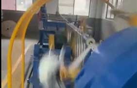 安裝在德汝電纜（上海）有限公司 籠絞機LJ400-7+12-1250型一套生產(chǎn)現(xiàn)場