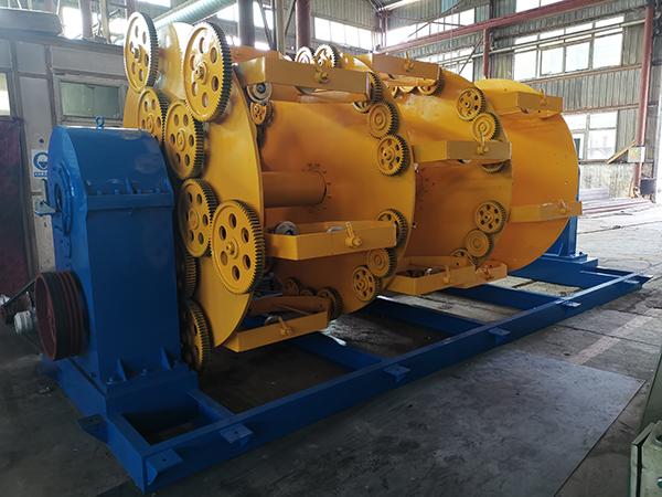 PLC變頻控制成纜機(jī)CL630/1+18型